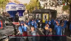 Policiers : une marche de la colère à Paris