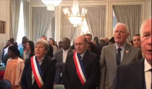 Cérémonie d'accueil des nouveaux citoyens français