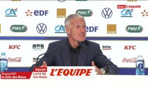 Deschamps «Giroud est conscient de la situation» - Foot - Bleus