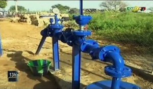 ORTM - Le ministre de l’énergie et de l’eau a procédé à la mise en service de plusieurs bornes fontaines et éclairages publics dans la ville de Diéma