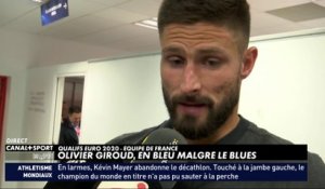 Olivier Giroud, en Bleu malgré le Blues