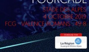 L'essai d'Etienne Fourcade contre Valence-Romans