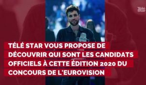 Eurovision 2020 : découvrez les candidats officiels au concours
