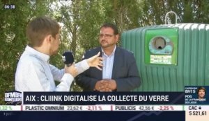 Aix : Cliiink digitaluse la collecte du verre - La France qui bouge, par Julien Gagliardi - 08/10