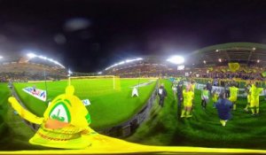 FC Nantes VR : Ambiance avec Riri Le Canari