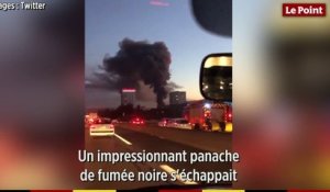 Un « important incendie » s'est déclaré dans un entrepôt à Villeurbanne