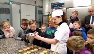 Sarreguemines : des élèves découvrent la section boulangerie-pâtisserie du LP Lazard