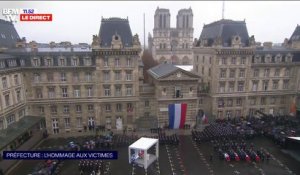 Emmanuel Macron appelle "la nation toute entière" à lutter contre "l'hydre islamiste"