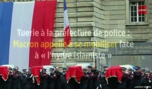 Tuerie à la préfecture de police : Macron appelle à se mobiliser face à « l'hydre islamiste »