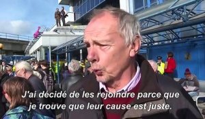 Les manifestants pour le climat tentent d'"occuper" l'aéroport City Airport de Londres