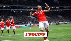 Tous les buts de Russie-Ecosse (4-0) - Foot - Qualif. Euro