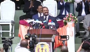 Portrait du Premier ministre éthiopien Abiy Ahmed