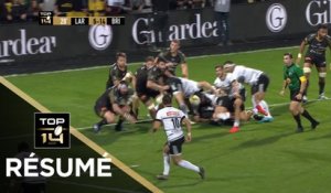 TOP 14 - Résumé La Rochelle-Brive: 41-17 - J07 - Saison 2019/2020