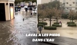 Les images des violents orages qui ont touché Laval