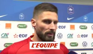 Giroud «J'avais envie d'aider l'équipe» - Foot - Bleus