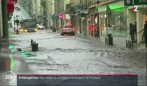 Regardez les images spectaculaires du déluge hier dans de nombreuses villes