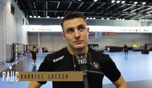 Gabriel Loesch - Réaction suite au tirage au sort pour le 3e tour de qualification en Coupe EHF