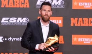 Barça - Messi remporte son 6e Soulier d'Or