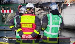 Incendie de l'usine Lubrizol : des pompiers ont eu des résultats d'analyses inquiétants