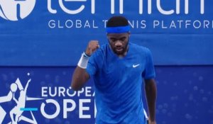 Anvers - Le point qui qualifie Tiafoe pour le deuxième tour