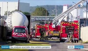 Incendie de l'usine Lubrizol : des analyses de sang anormales pour certains pompiers