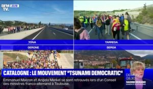 Catalogne: le mouvement "Tsunami Democratic" veut faire de Barcelone le nouveau Hong Kong - 16/10