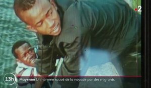 Mayenne : un homme sauvé de la noyade par des migrants