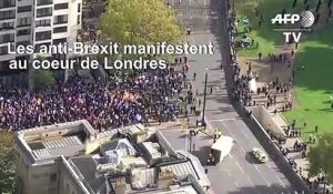 Pendant le débat au Parlement, défilé anti-Brexit à Londres