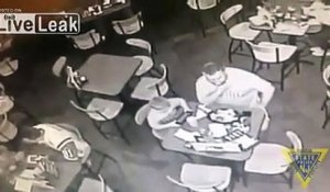 Héros du jour, un policier sauve un homme en train de s'étouffer dans un restaurant