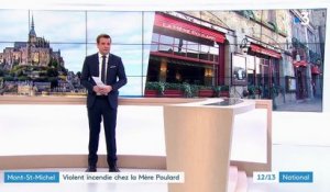 Mont-Saint-Michel : incendie au restaurant La Mère Poulard
