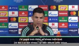 Ballon d'Or - Ronaldo : ''Les récompenses individuelles passent au second plan''