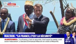 Mayotte: Emmanuel Macron veut "encadrer les prix" des billets d'avion et "obliger plus de concurrence pour éviter qu'il n'y ait qu'une compagnie"