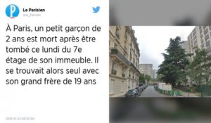 Paris. Un garçon de deux ans meurt après avoir chuté du 7e étage d’un immeuble