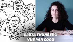 Greta Thunberg en plein "burn out" sur ce dessin de Coco de Charlie Hebdo