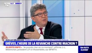 Grande grève: pour Jean-Luc Mélenchon, "le 5 décembre, il faut se mobiliser"