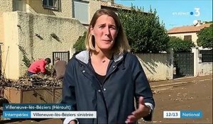 Intempéries : les habitants de Villeneuve-lès-Béziers s'activent pour déblayer les maisons