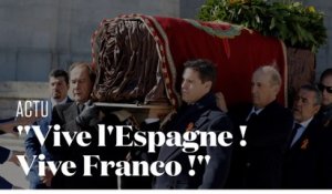 En Espagne, la famille du dictateur crie "vive Franco" pendant l'exhumation de sa dépouille