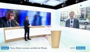 Europe : l'ancien ministre Thierry Breton nouveau candidat de l'Élysée