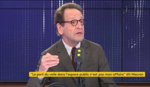 Islamisme : "Le voile n'est pas le sujet principal", affirme Gilles Le Gendre qui prêche "l'apaisement"