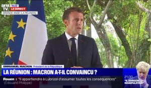 Heurts à la Réunion: "J'appelle au calme et à ce que les tensions baissent", a déclaré Emmanuel Macron