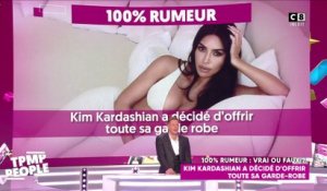 Kim Kardashian fait fortune en revendant une partie de sa garde-robe sur internet