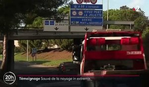 Marseille : un automobiliste prisonnier des eaux sauvé par des policiers