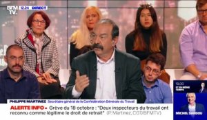 Grève à la SNCF: "Quand vous répétez plusieurs fois qu'il y a des problèmes et qu'on est pas écouté, il y a de la colère", selon Philippe Martinez