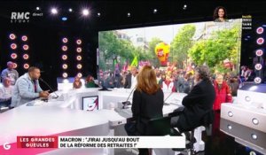 Le monde de Macron: « J'irai jusqu'au bout de la réforme des retraites », Emmanuel Macron - 28/10