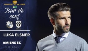 Conférence de presse d'avant Match ASC-Angers SCO, Luka Elsner