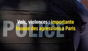 Vols, violences : importante hausse des agressions à Paris