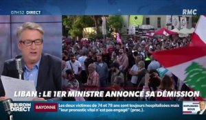 Nicolas Poincaré : Liban, le 1er ministre annonce sa démission - 30/10