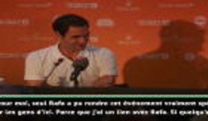 Federer : "Seul Rafa a pu rendre cet événement vraiment spécial"