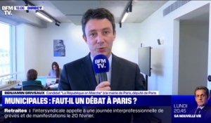 Municipales: Benjamin Griveaux se dit "favorable" à un débat entre les différents candidats à la mairie de Paris