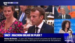 SNCF: Emmanuel Macron obligé de plier ? - 31/10